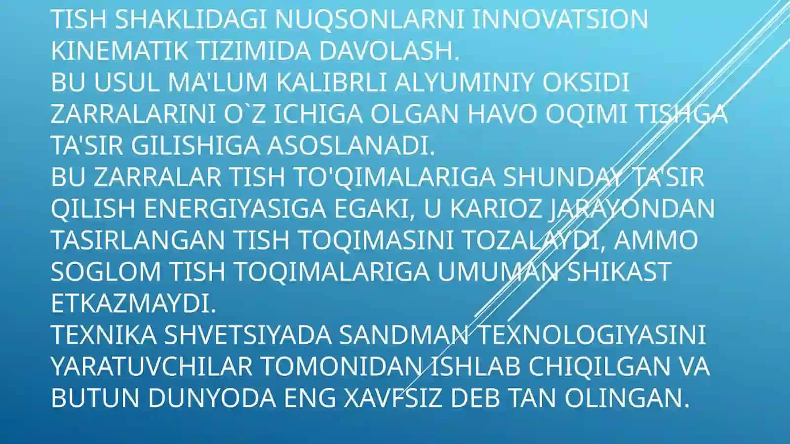 NOKARIYES KASALLIKLARNI ZAMONAVIY DAVOLASH USULLARI. 3