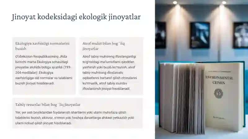 Ekologiya sohasidagi jinoyatlar 3
