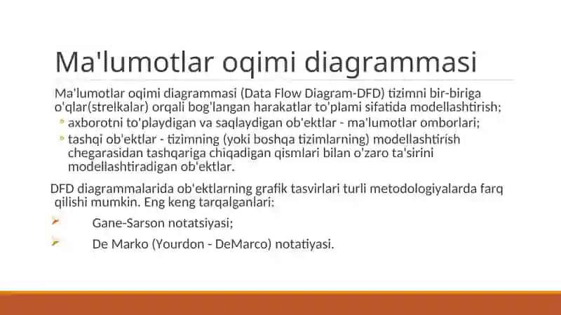 DFD metodologiyasi tushunchasi 3