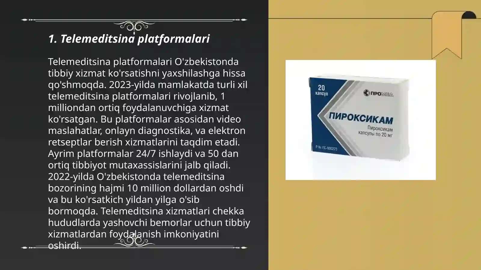 Tele tibbiyot va dasturiy taminotlar 3