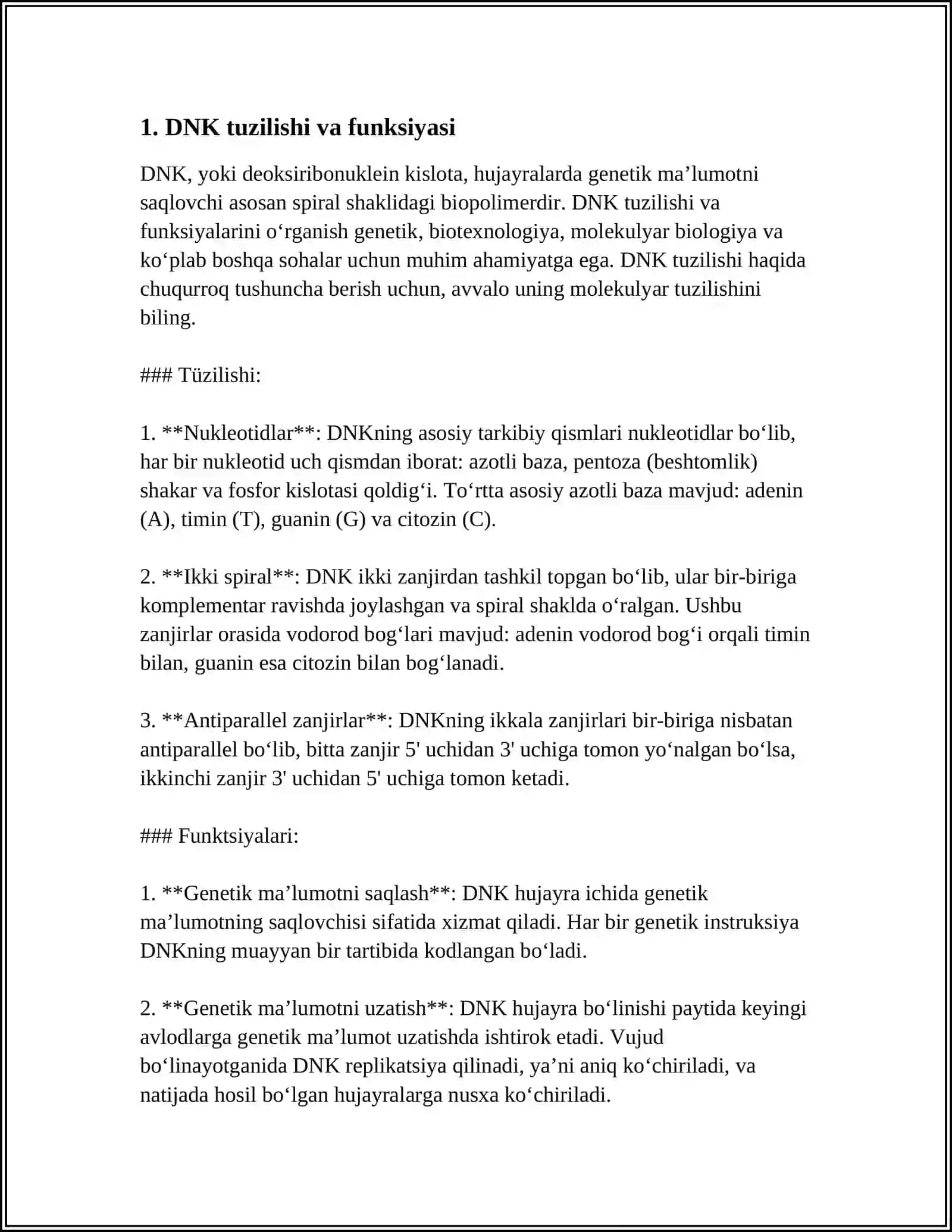 DNK REPALIKATSIYASI 3