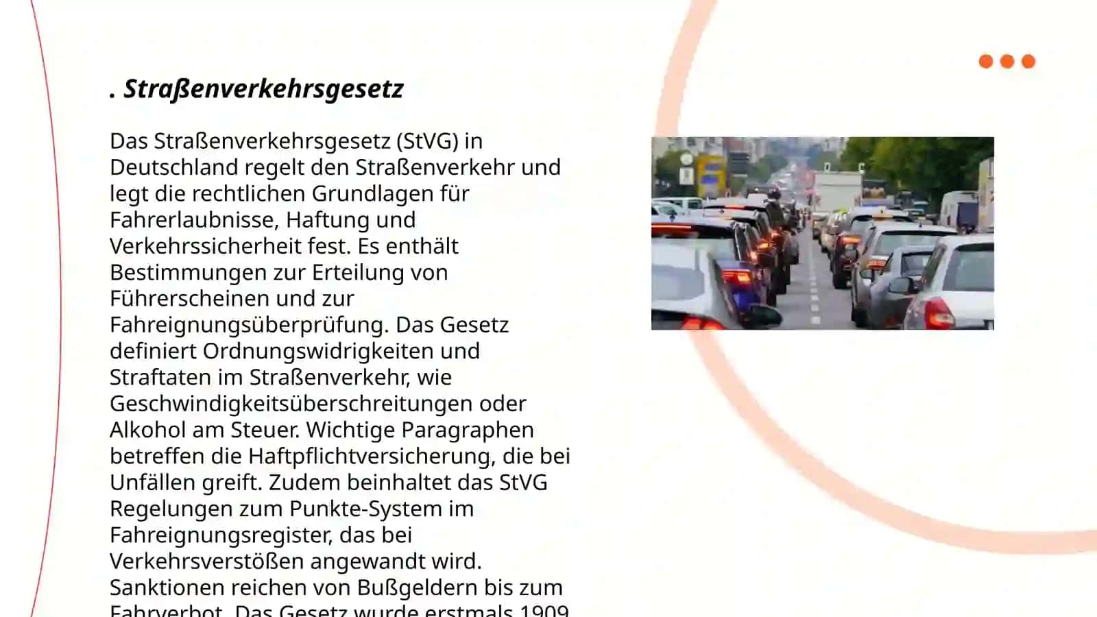 Straßenverkehrsgesetz 3