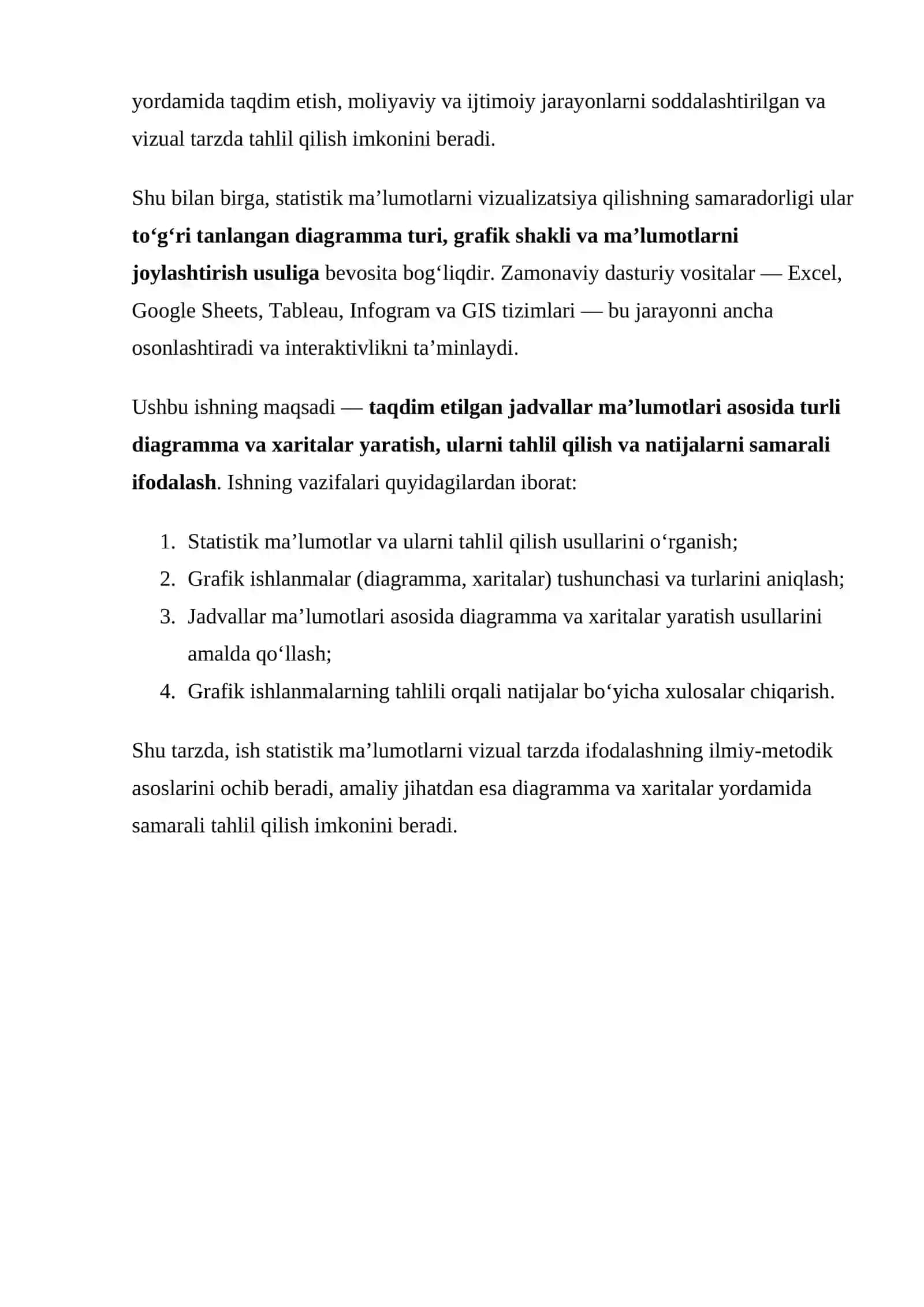 STATISTIK JADVAL VA GRAFIK ORQALI TAHLILI 3