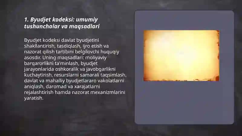 Byudjet kodeksi 3
