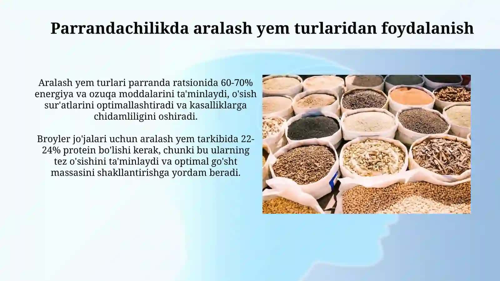 Omixta yem turlari 3