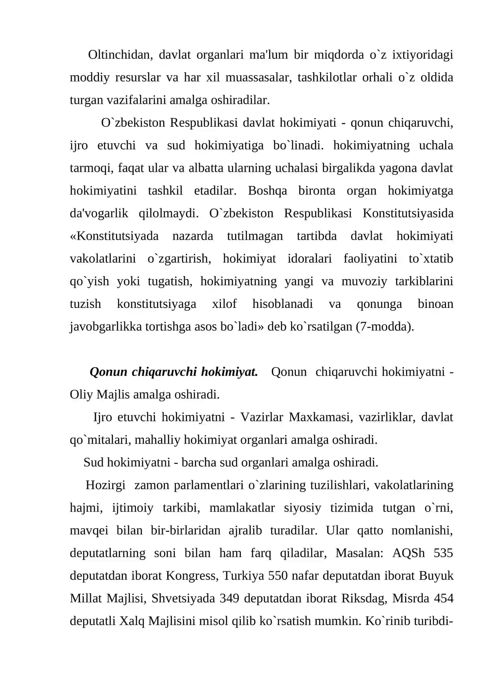 Davlat hokimiyati tushunchasi 3