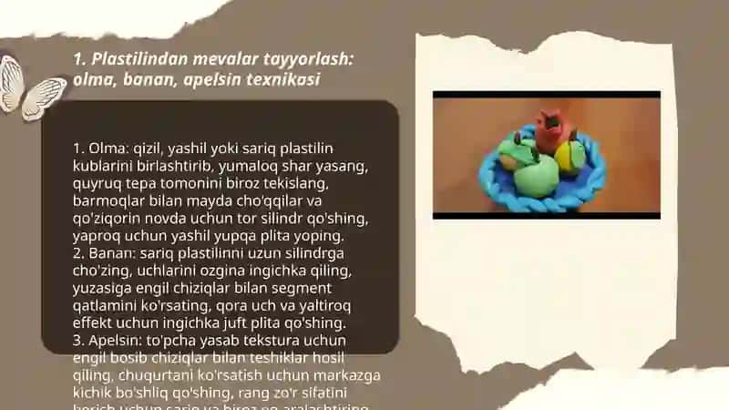 Plastilindan yeguliklar tayyorlash 3