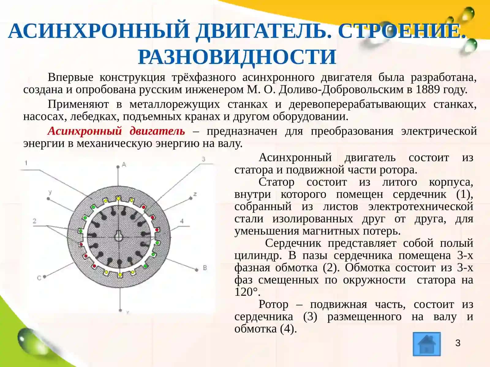 Асинхронный двигатель 3