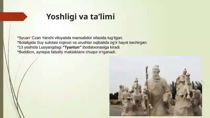 Shuan Zang sayohati 3