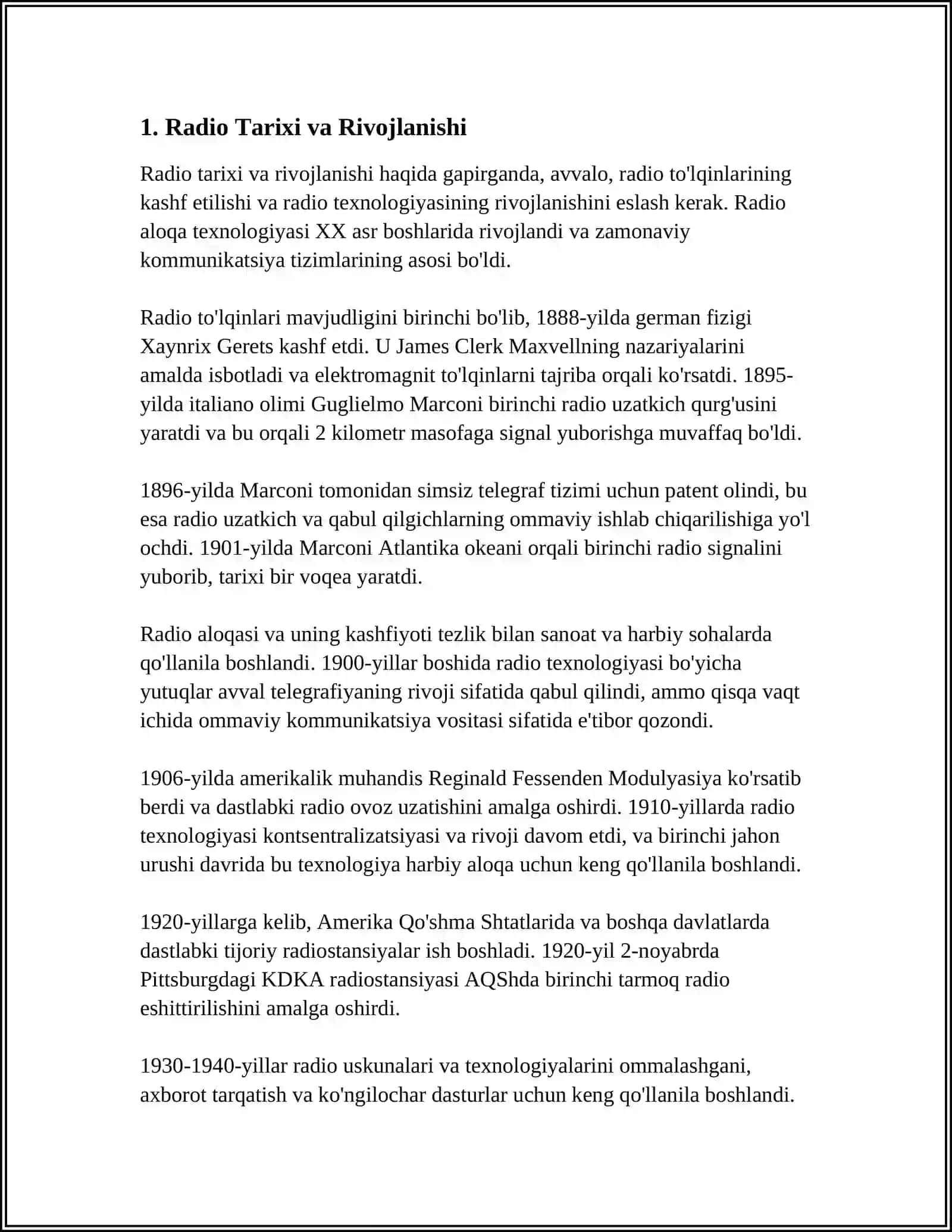 RADIO-TEZKOR TEZKOR XABAR BERISH VA AXBOROT TARQATISH VOSITASI 3
