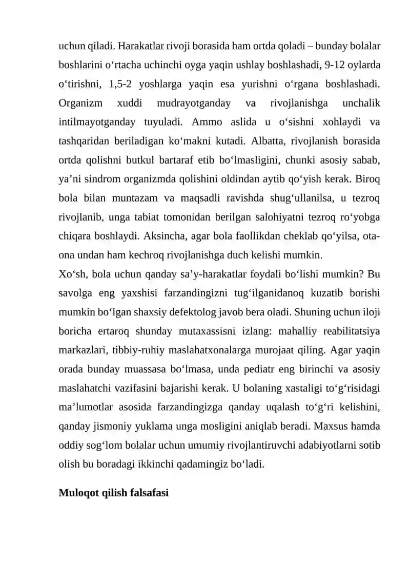 Daun Sindromli Bolalar 3