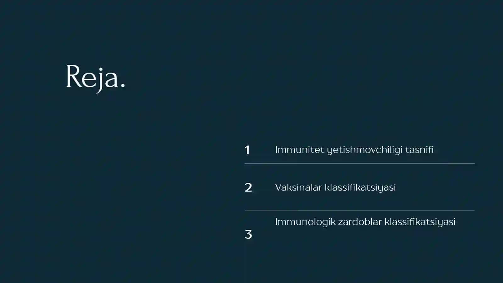 Immunodefitsitlar tasnifi 3