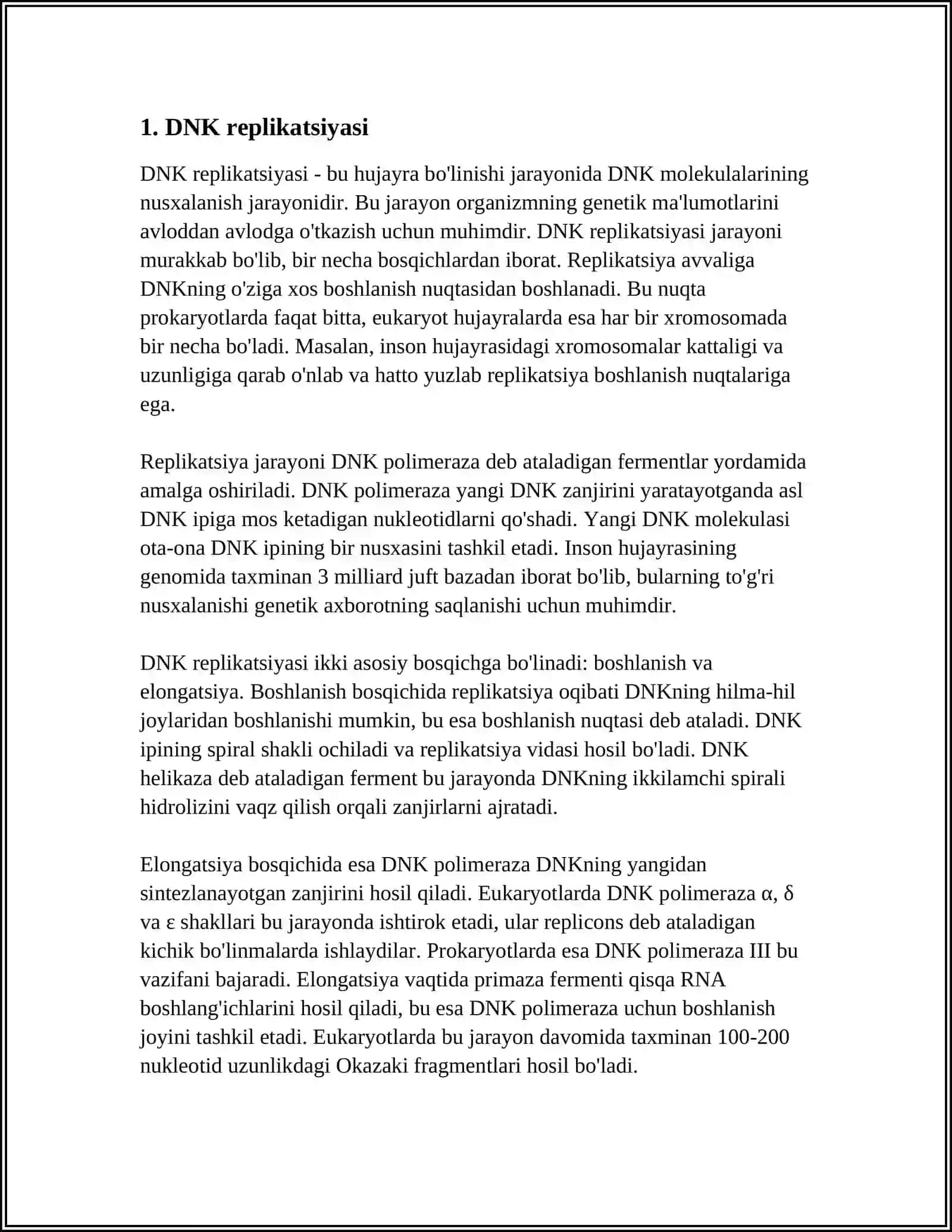 DNK replikatsiyasi 3