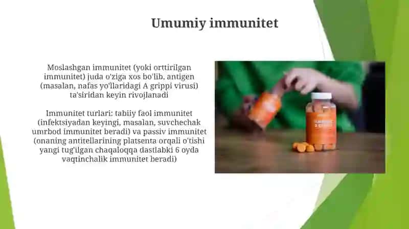Immunitet turlari 3