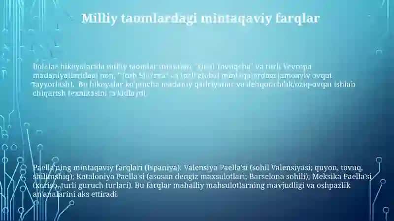 Xalq pedagogikasida milliy taomlar 3