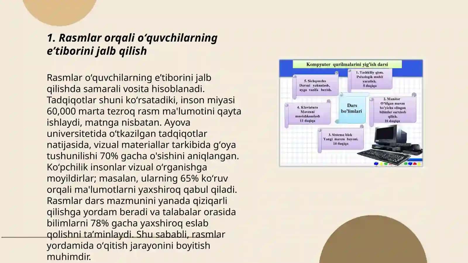 Darslarda rasmlarning didaktik roʻli 3