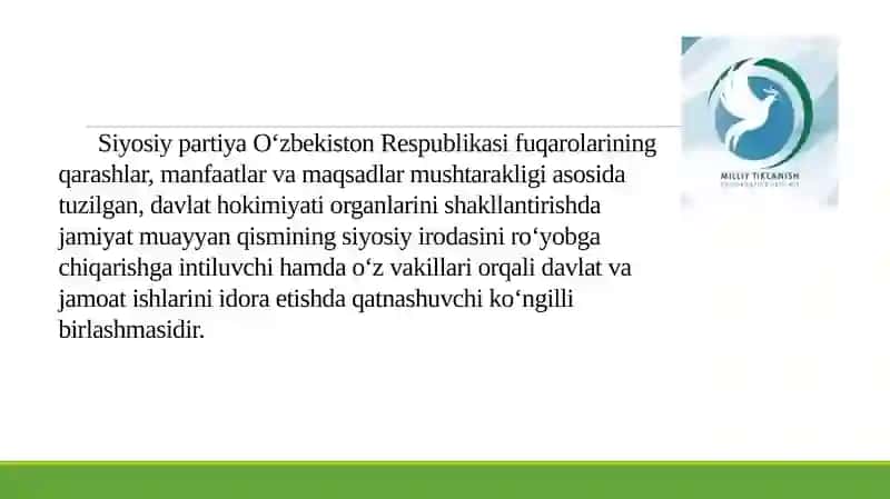 Siyosiy partiyalar 3