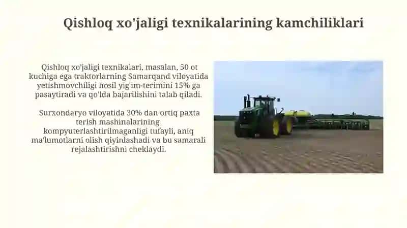 Bogʼdorchilik mashinalari 3