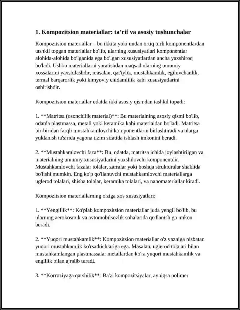KAMPAZITSION MATERIALLAR VA ULARNING TURLARI 3