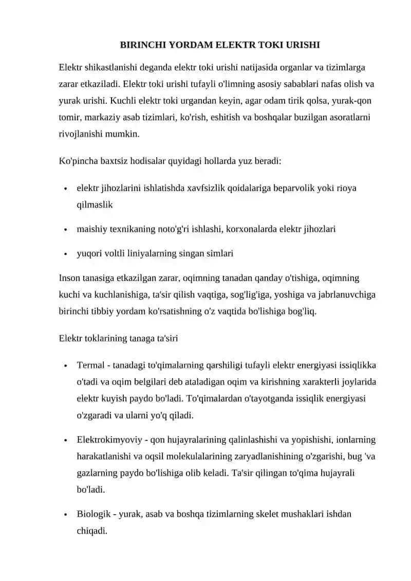 Arterial qon ketishda birinchi yordam 3
