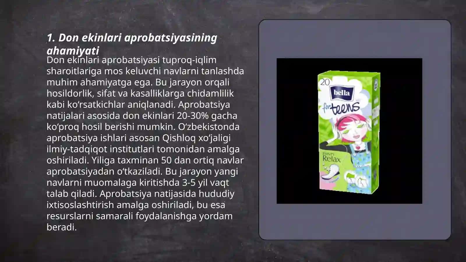 Boshqli don ekinlar aprobatsiyasi 3
