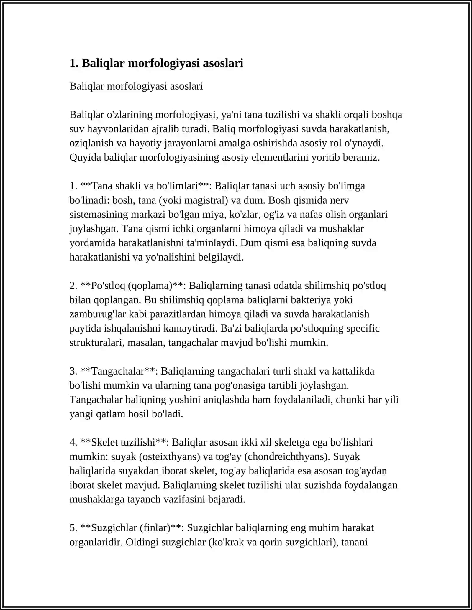 BALIQLAR MARFYALOGIYASI 3