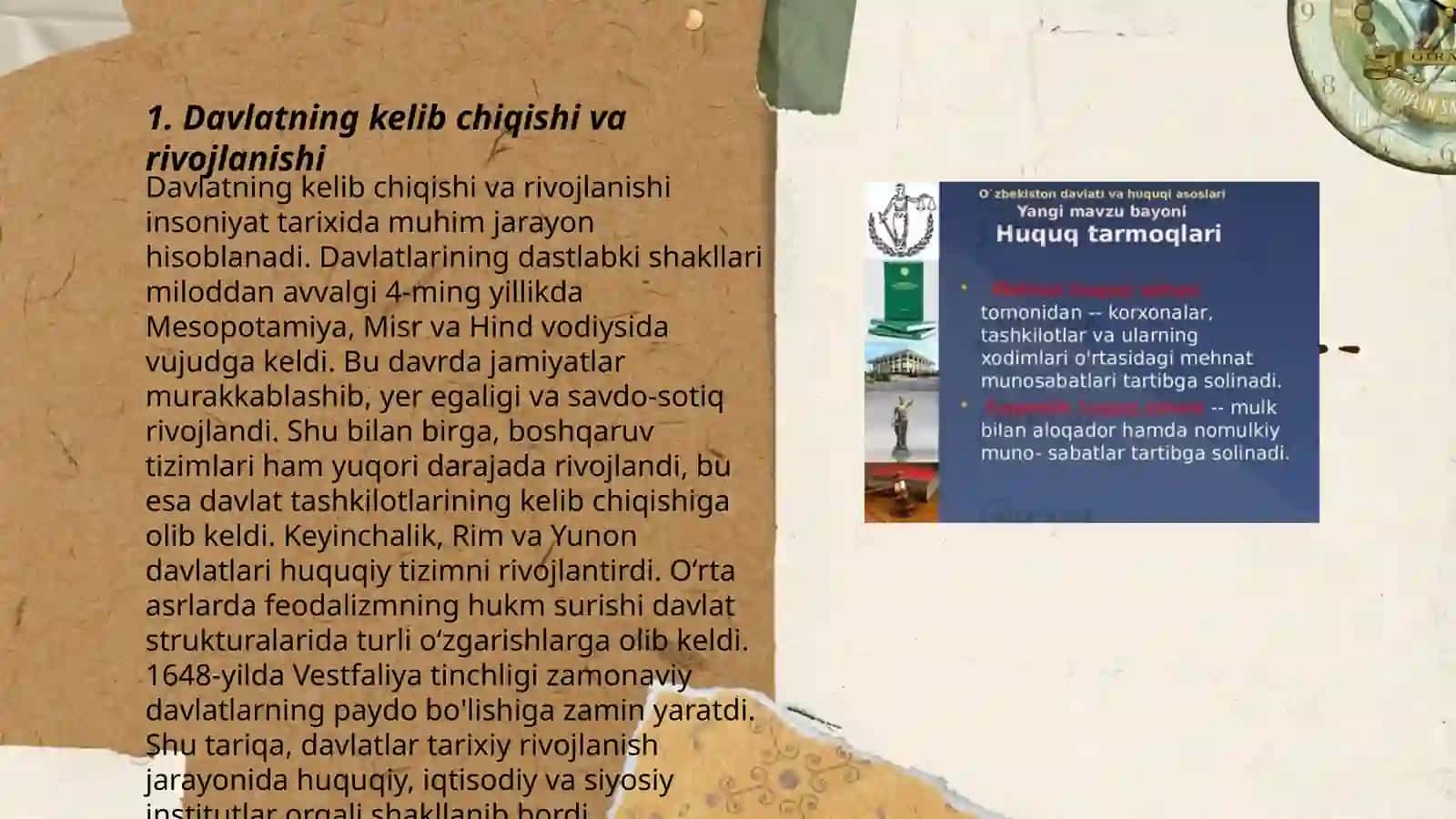 Davlat va huquq haqida 3