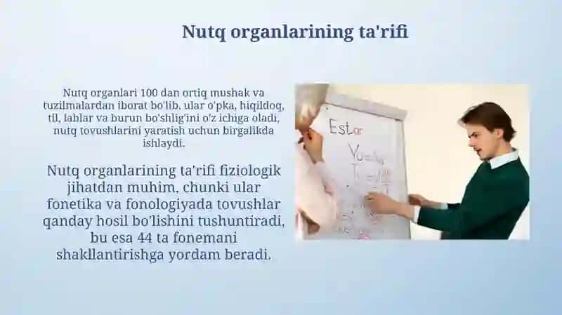 Nutq aʼzolari va ularning tasnifi 3