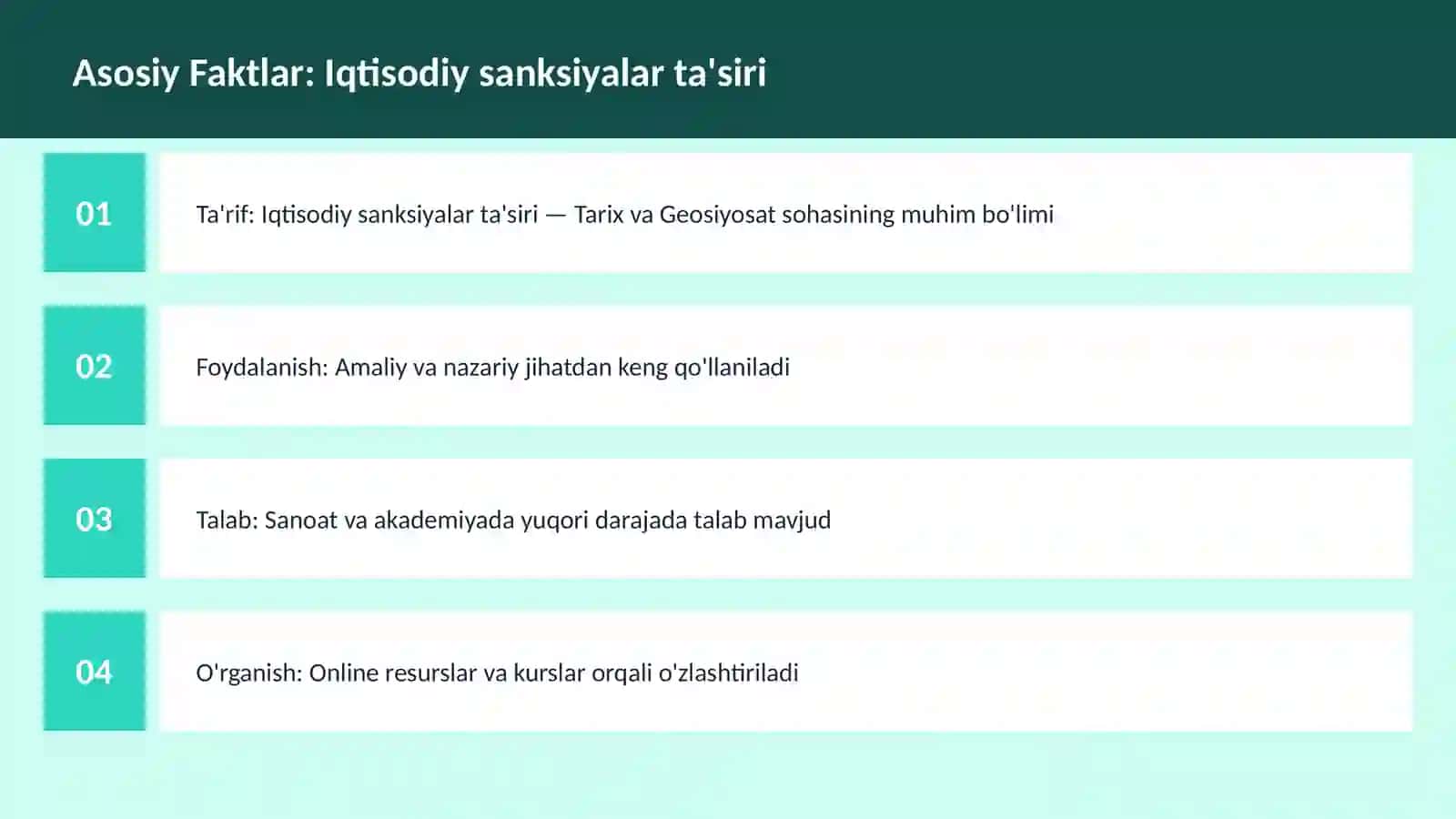 Iqtisodiy sanksiyalar ta'siri 3