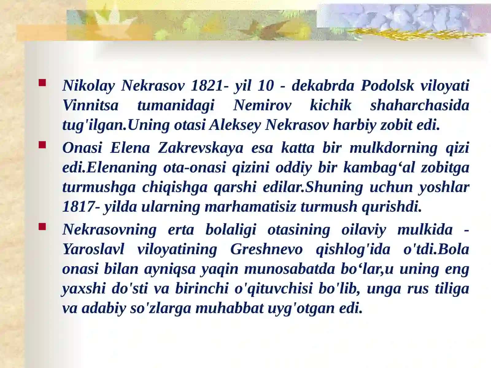 Nikolay Aliksiyevich Nekrasov 3