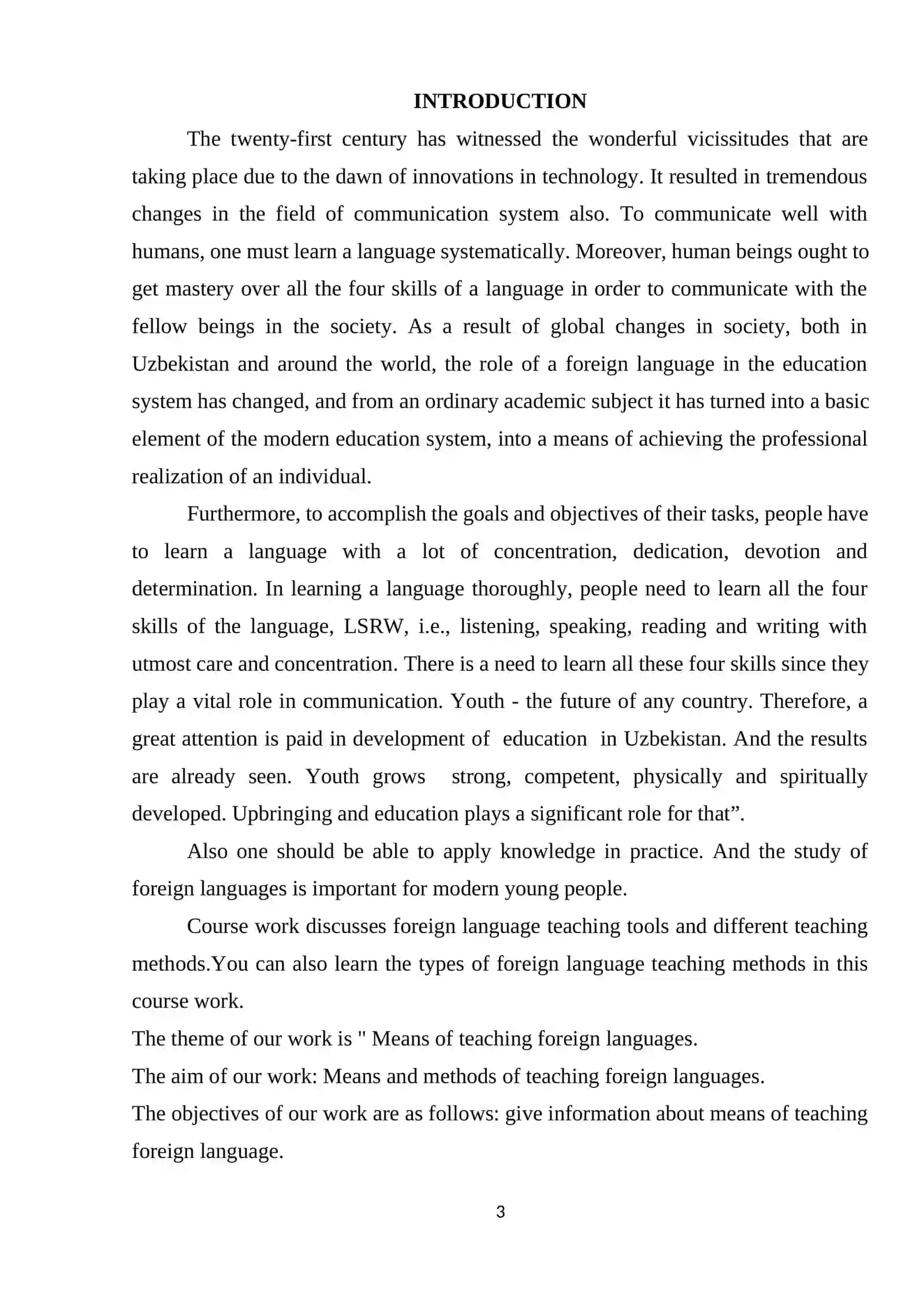 Means of teaching foreign languages. 3