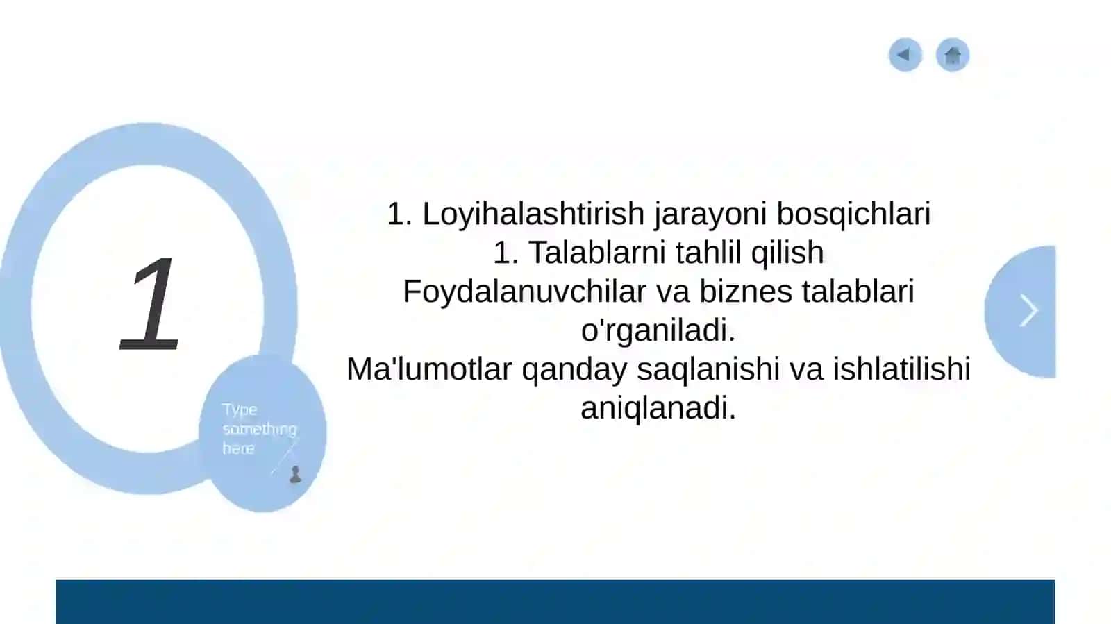 Axborot bazasini loyihalashtirish 3