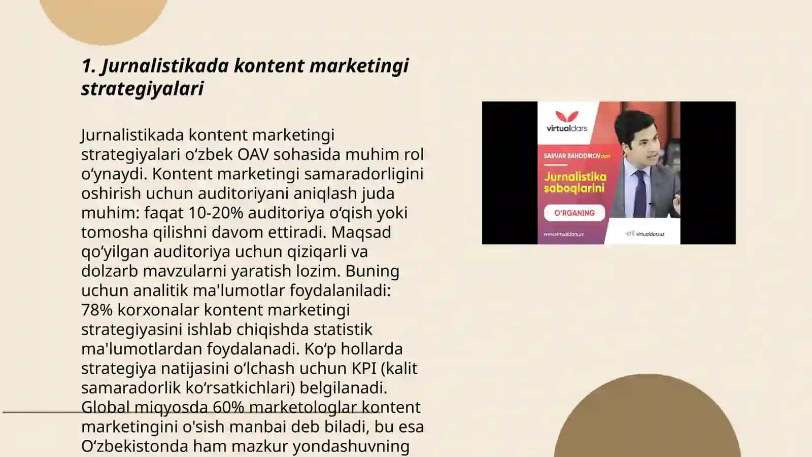 Jurnalistika va marketing 3