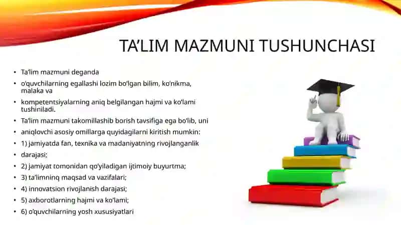 Ta'lim mazmuni 3