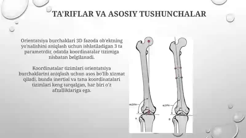 Orientirlash burchaklari 3