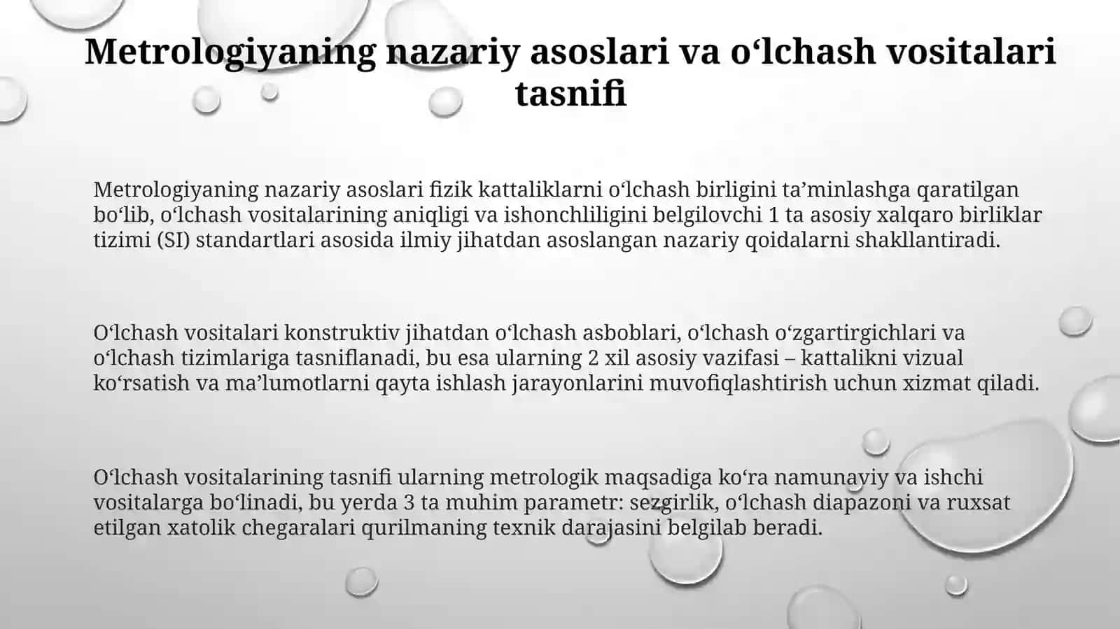 Metrologiya Asoslari 3