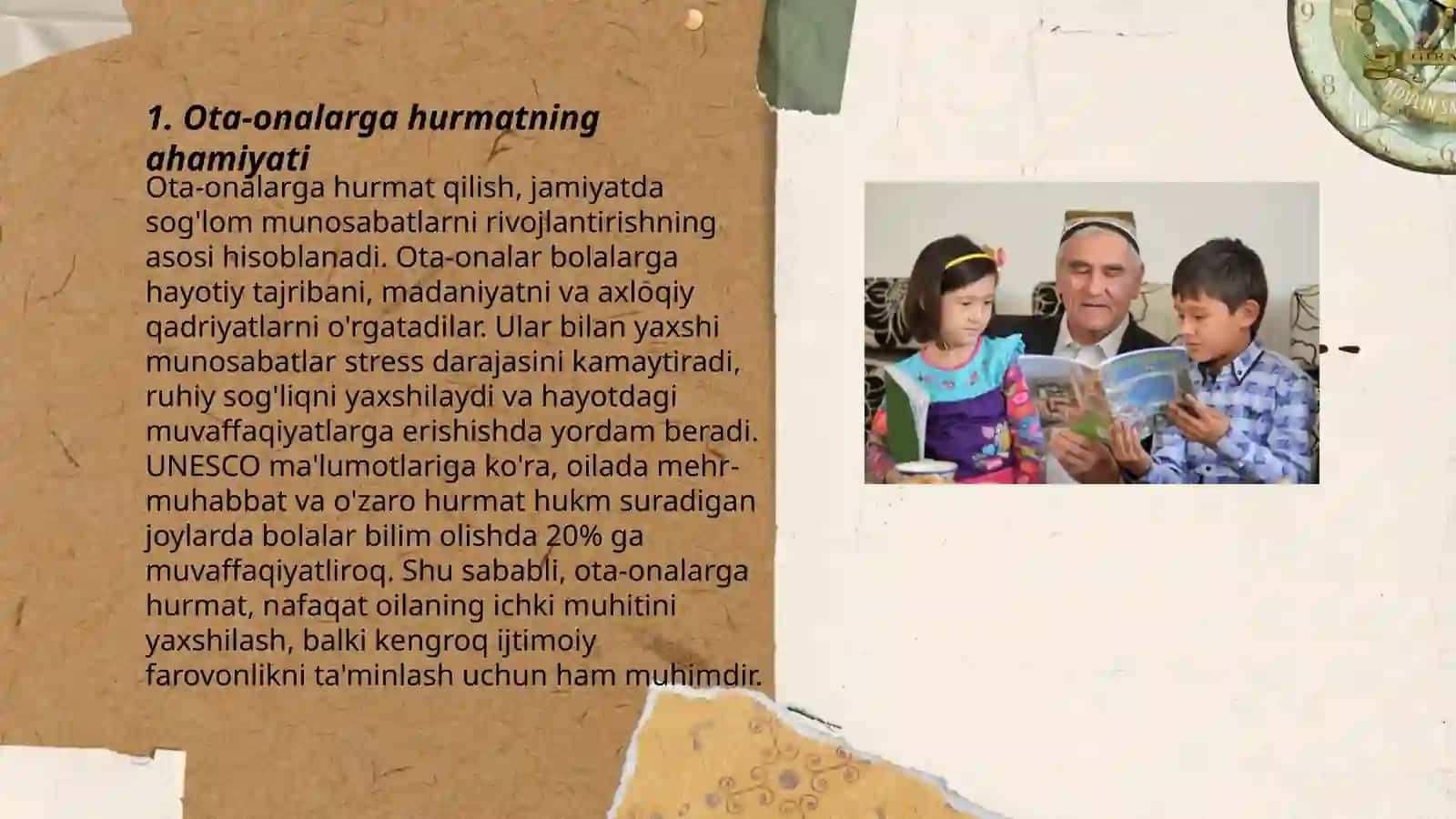 Islomda ota onalarga hurmat va farzand tarbiyasidagi masʼuliyat 3