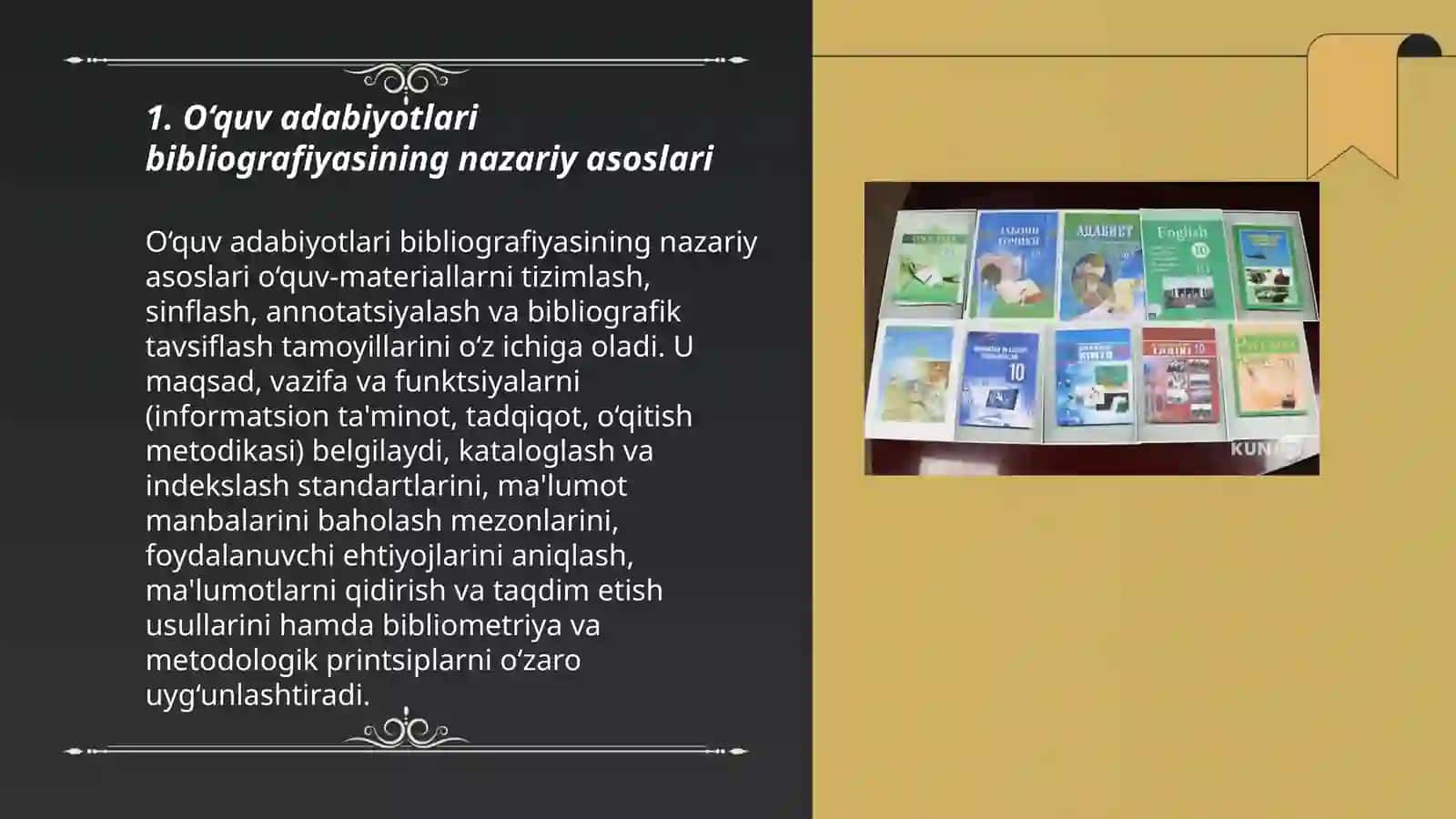 O‘quv adabiyotlari bibliografiyasi 3