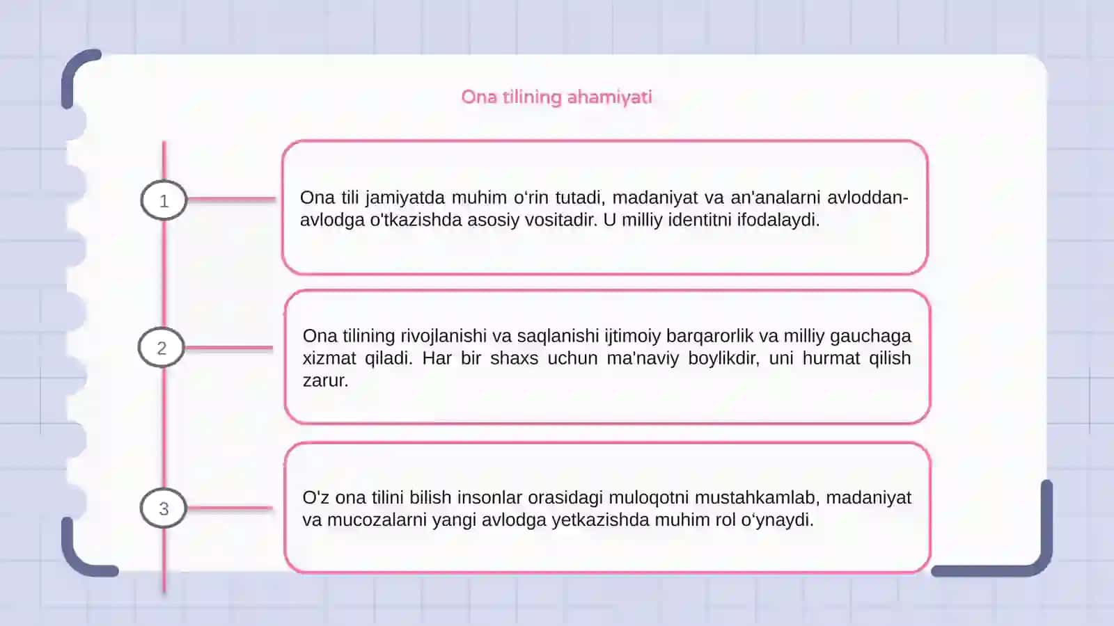 Ona tili va uning jamiyatdagi o'rni 3