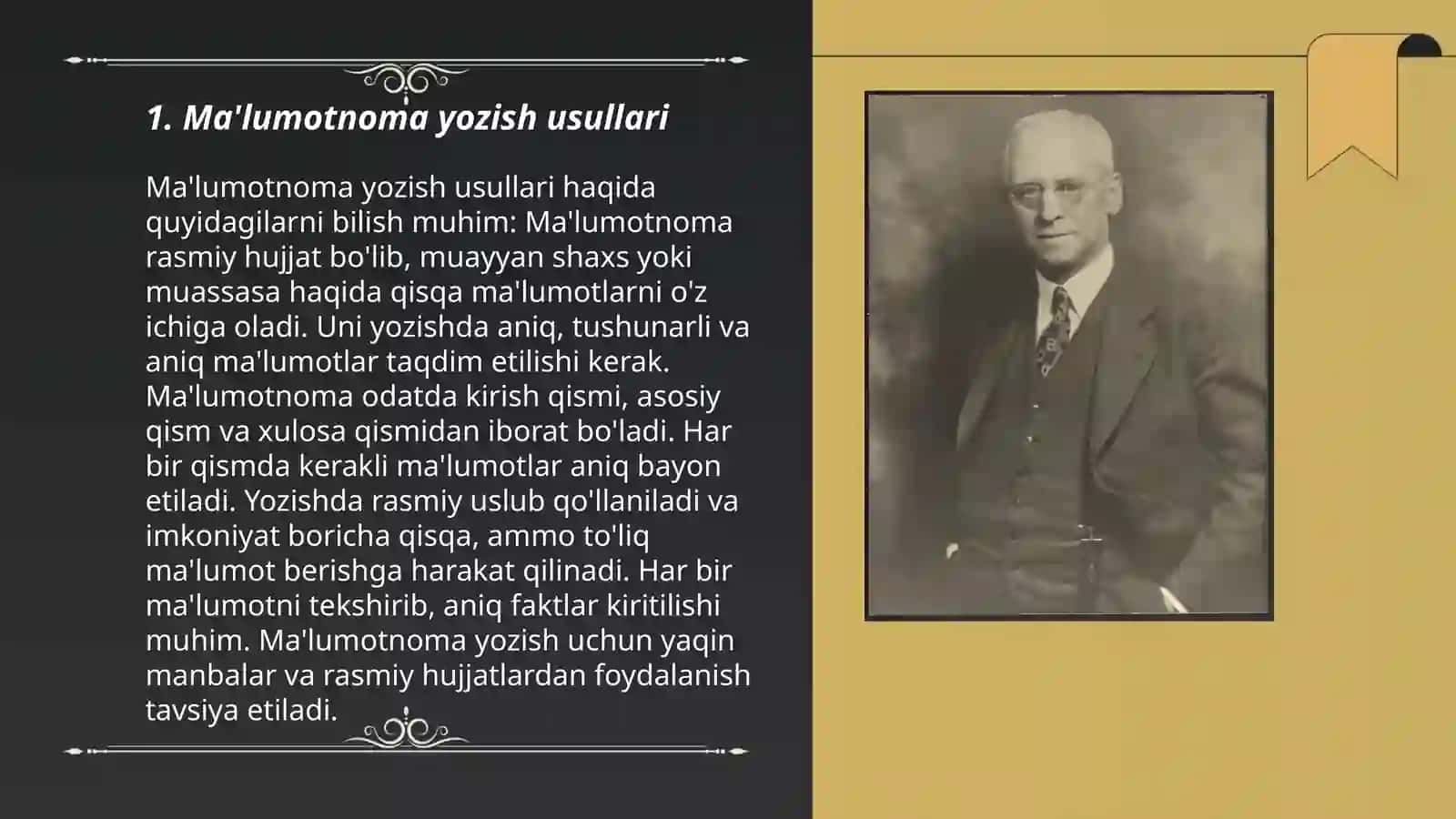 Maʼlumotnoma yozish usullari 3