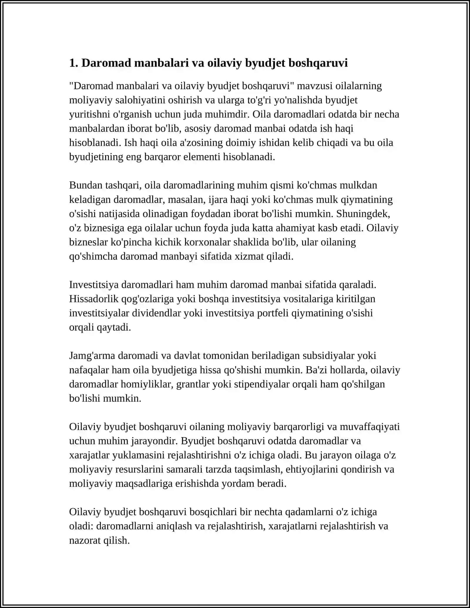 DAROMAD VA BUROMADGA OID IQTSODIY MASALALAR 3