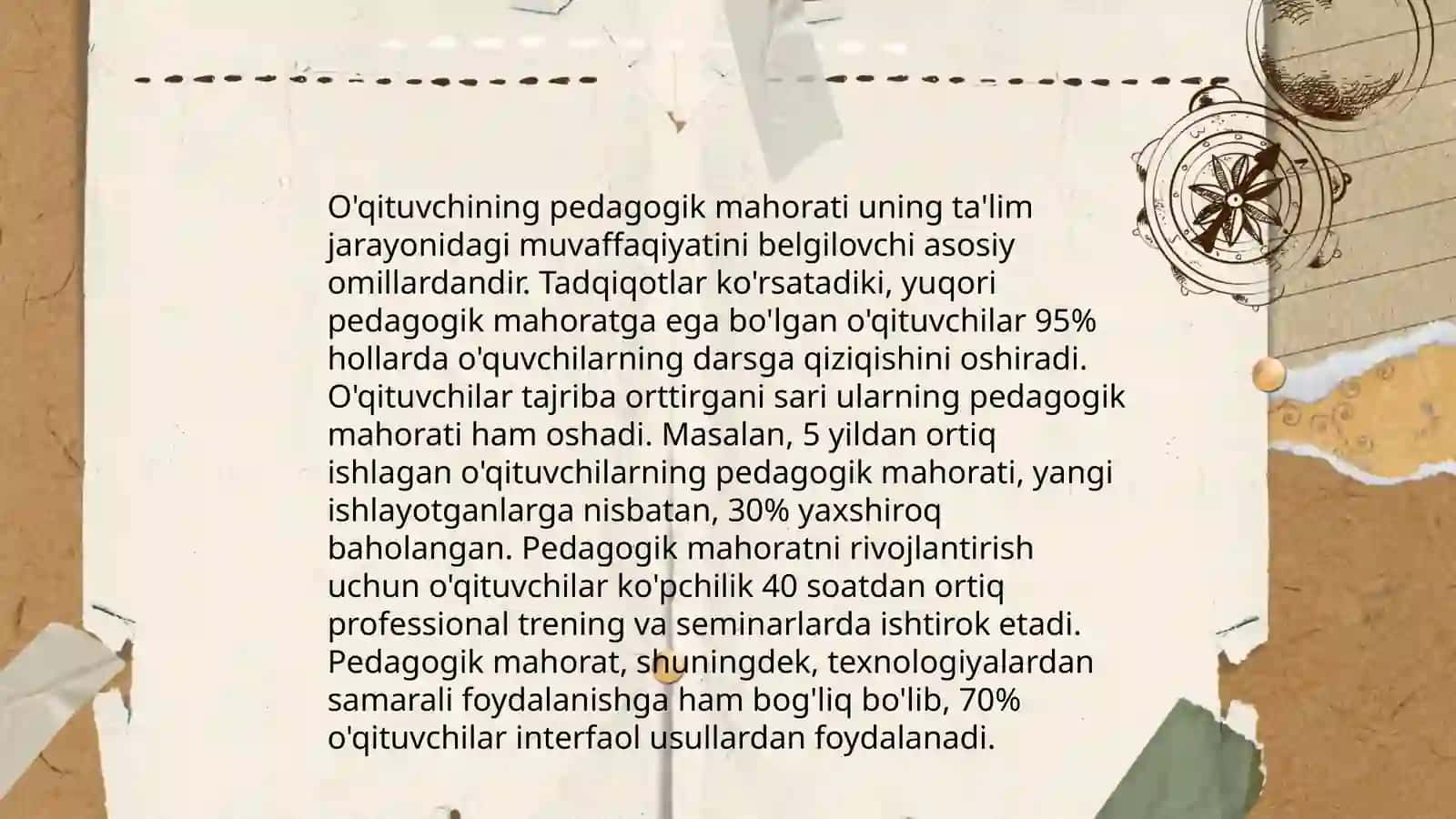 O'qituvchining kasbiy kompitentligi 3