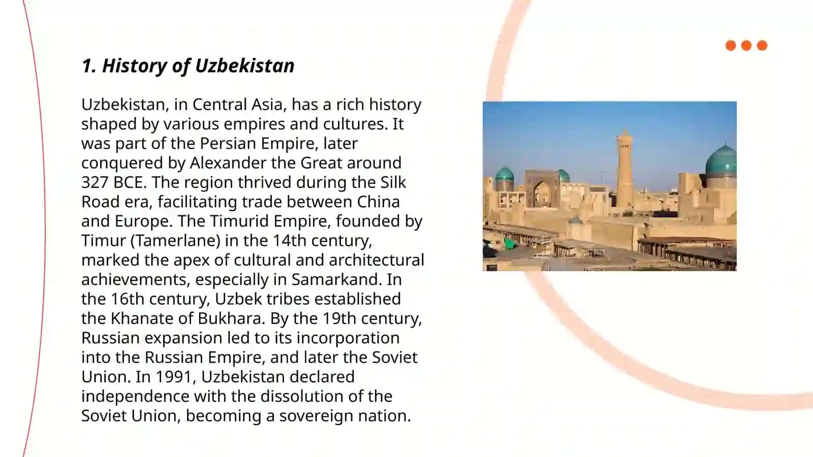 History of Uzbekistan 3