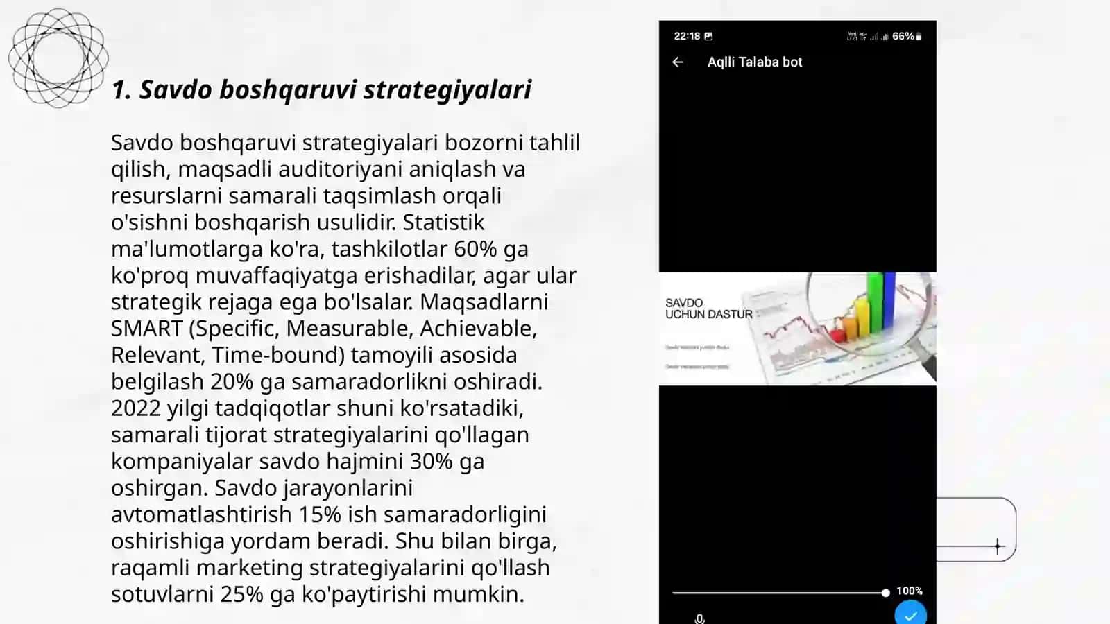 Savdo boshqaruvi strategiyalari 3