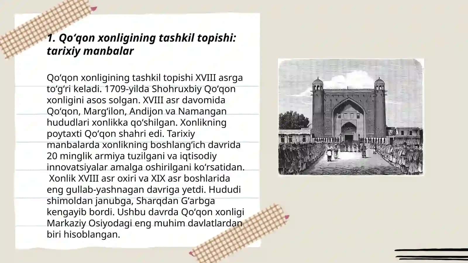 Qoʻqon xonligi tashkil topishining manbalarda aks etishi 3