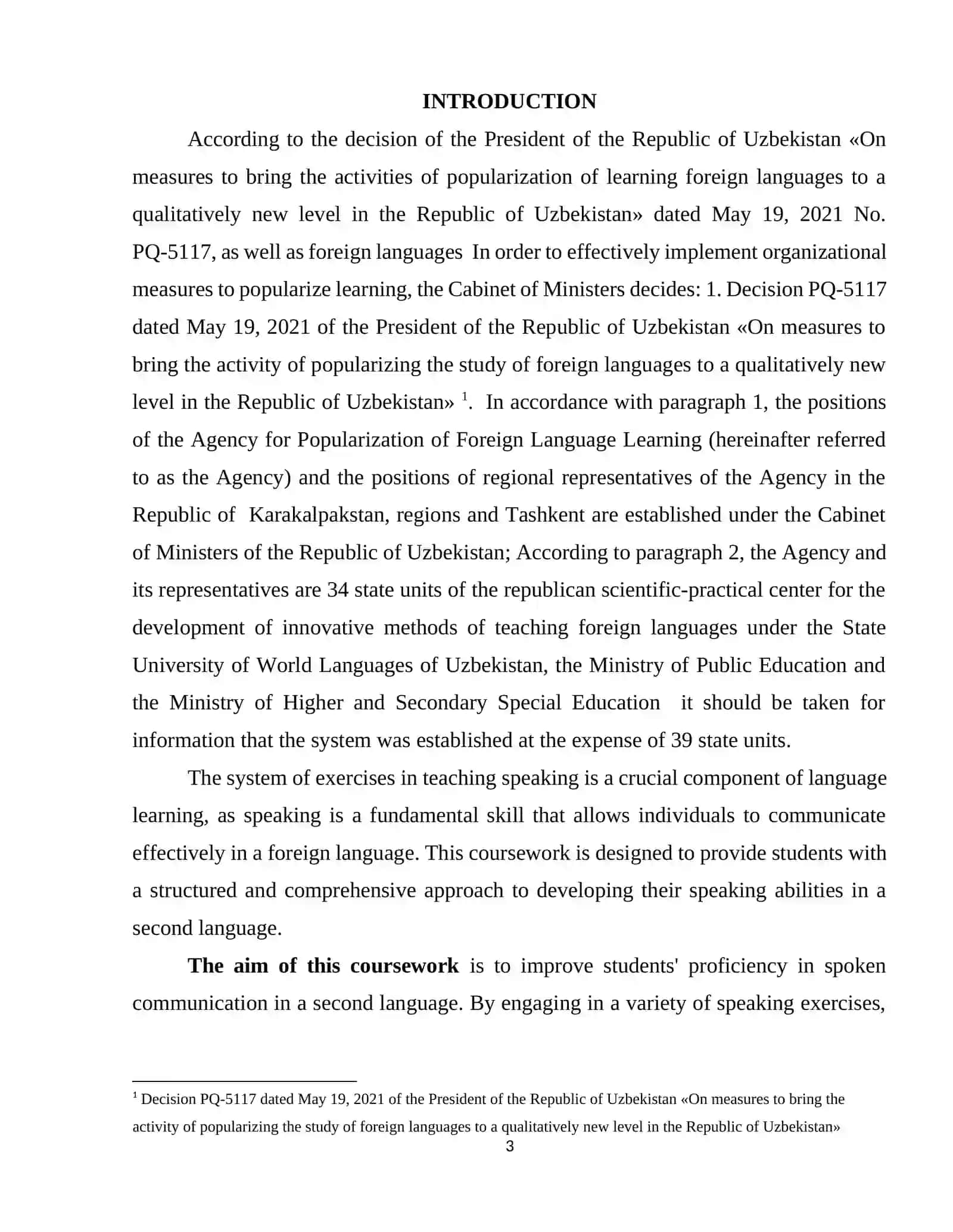 THE SYSTEM OF EXERCISES IN TEACHING SPEAKING 3