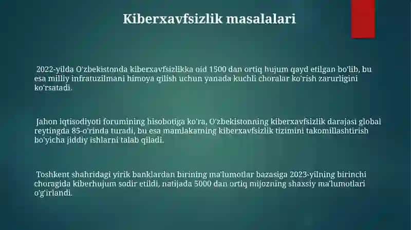 Axborot Texnologiyalarining Yigʻilishi 3