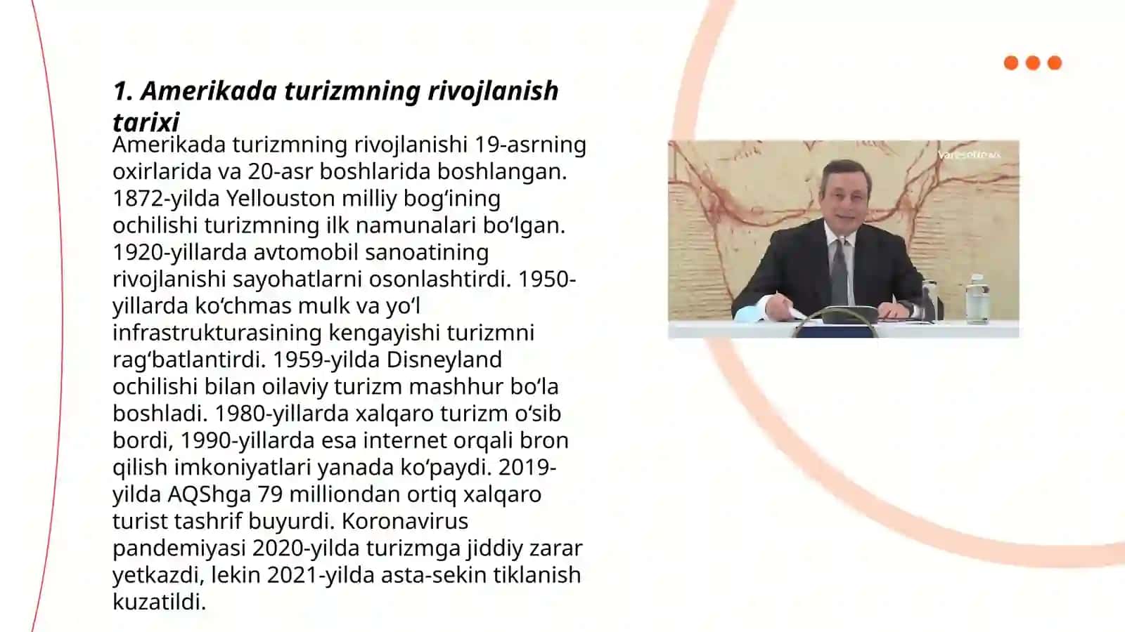 Amerikada turizm tarixi va mehmondo'stlik 3