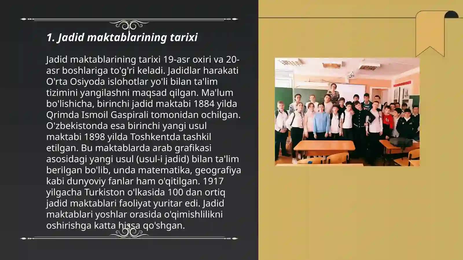 Jadid maktablari va oʻqitish tizimi 3