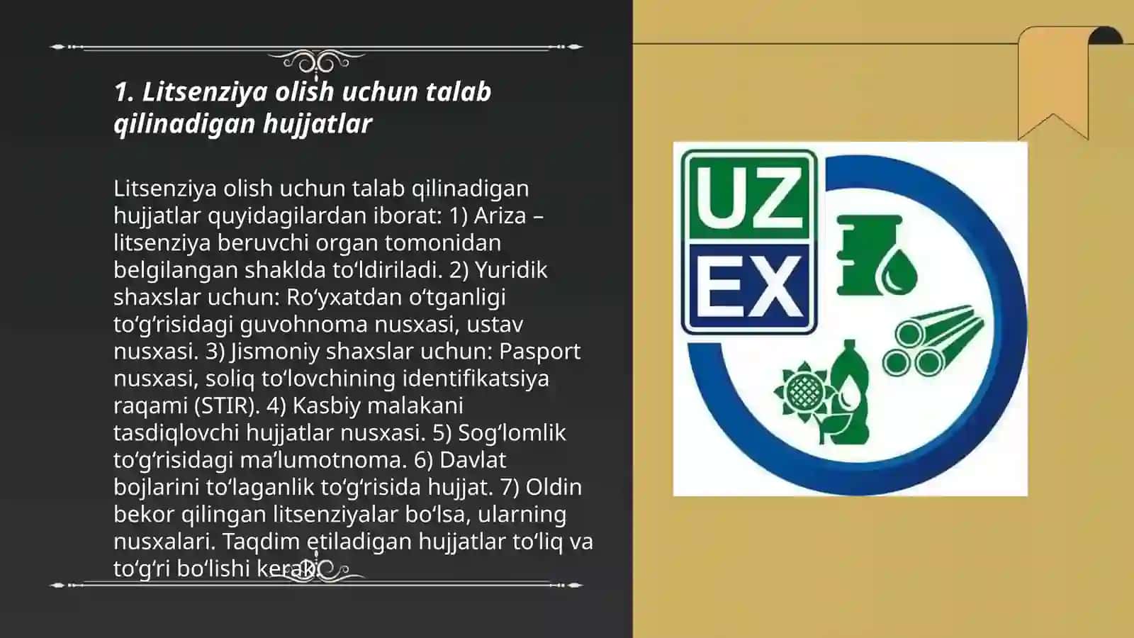 Brokerlik tashkilotlarini litsenziyalashga qo'yilgan talablar 3